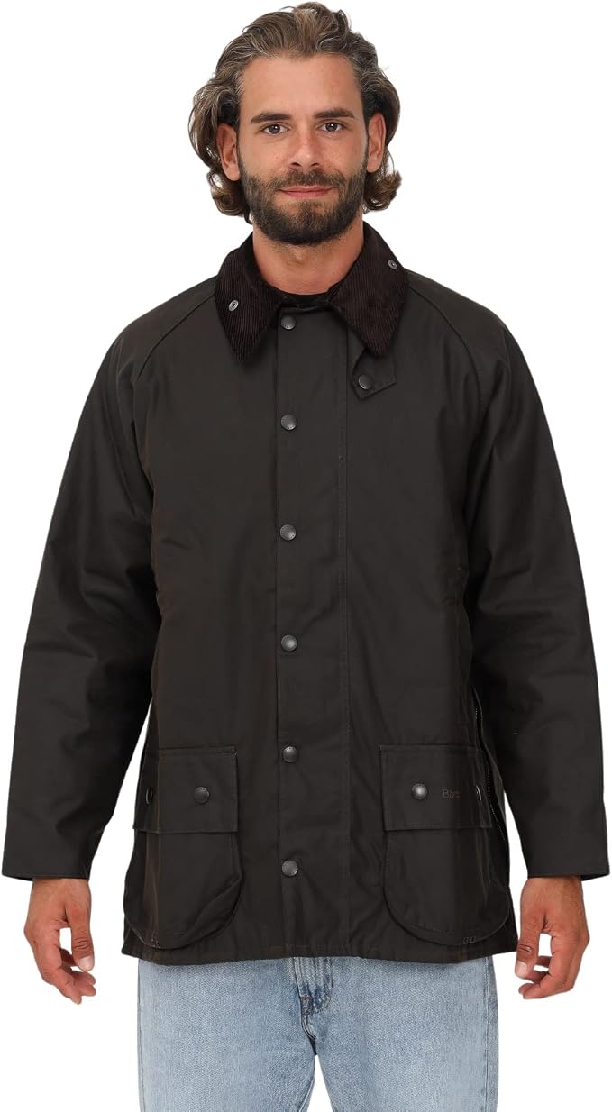 Barbour Classic Beaufort Wax Jacket in Olive