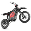Windone RS5 Electric Dirt Bike for Teens & Adults (13+), Up to 37 MPH, 45 Miles Range, 2200W Peak Motor, 14"/12" Off-Road Tires, Hydraulic Suspension, 3-Speed Modes Electric Motorcycle (Red)